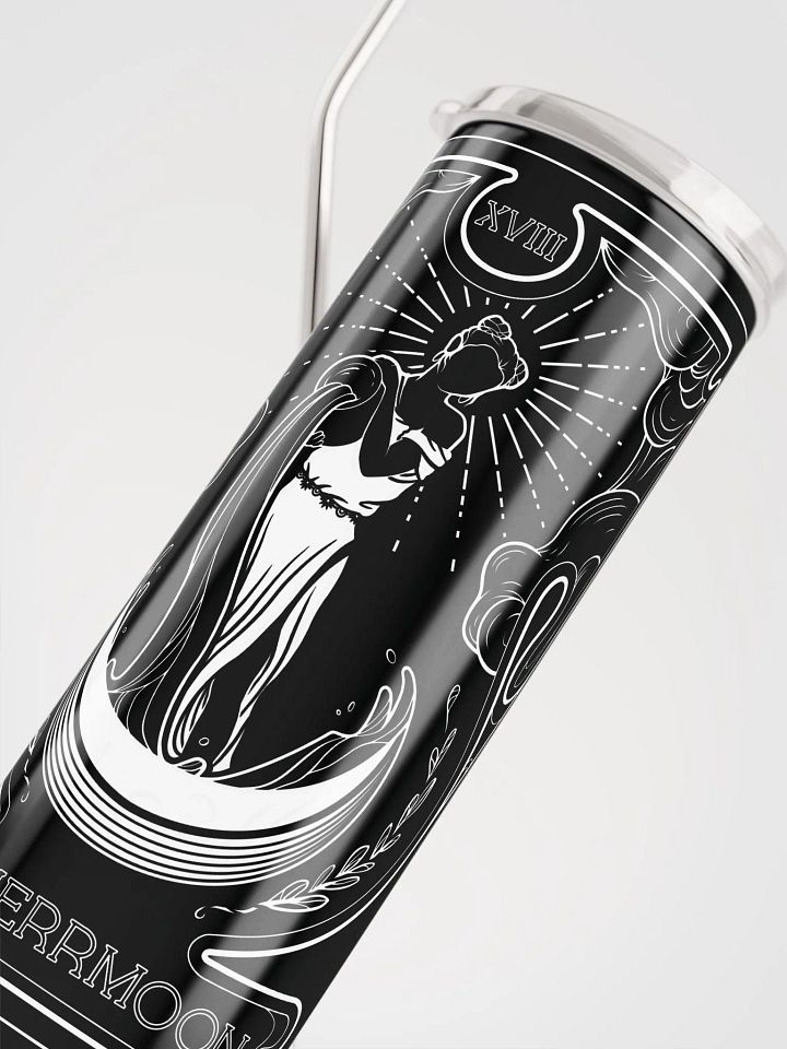 MM 𝖙𝖆𝖗𝖔𝖙 stainless steel tumbler w/ reusable straw product image (1)