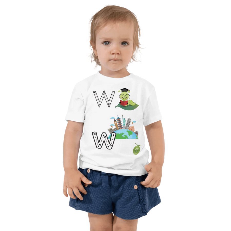 JoBeth Design  White Ww 🗺 Toddler T-Shirt👚 product image (1)