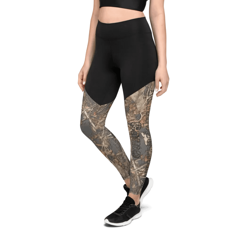 Sports Leggings - Dead Split - It Happennnns Camo product image (9)