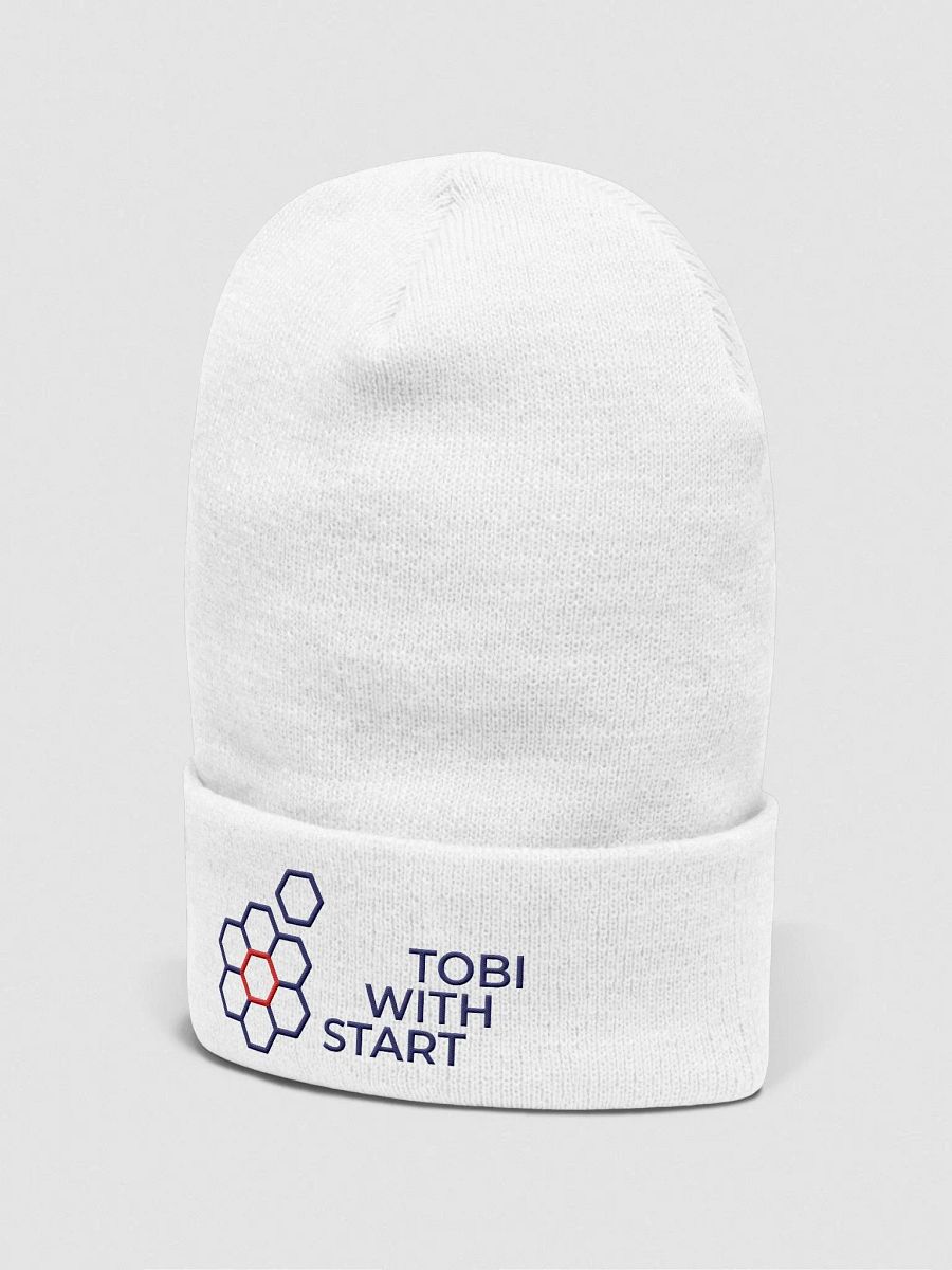Knit Beanie White product image (5)