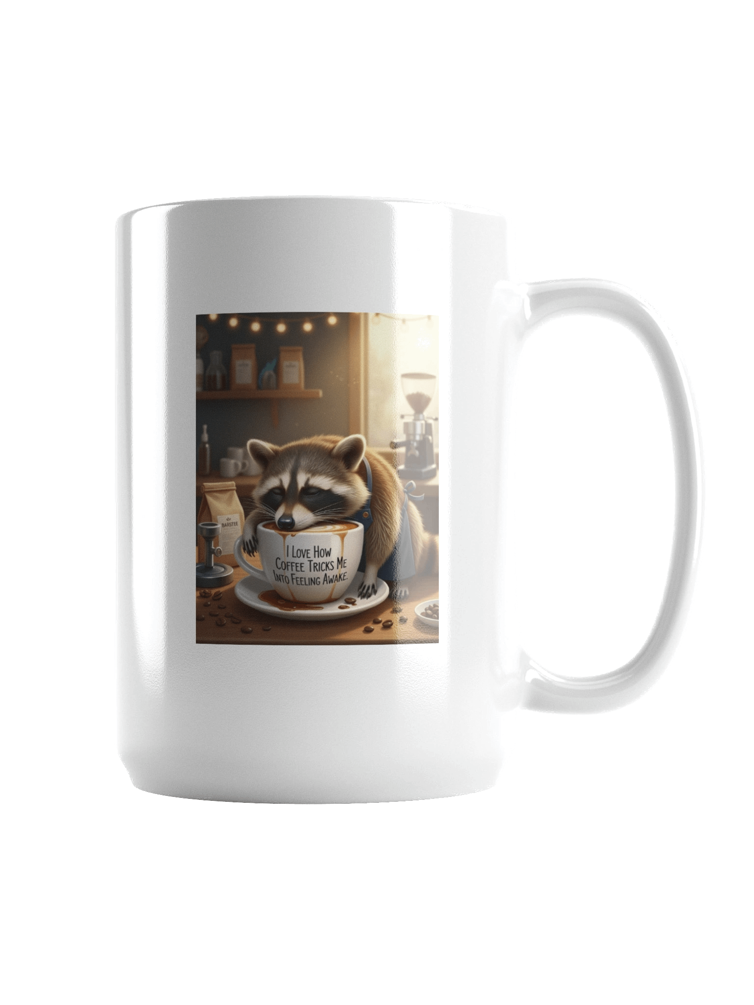 Raccoon Coffee Tricks Me Into Feeling Awake product image (2)