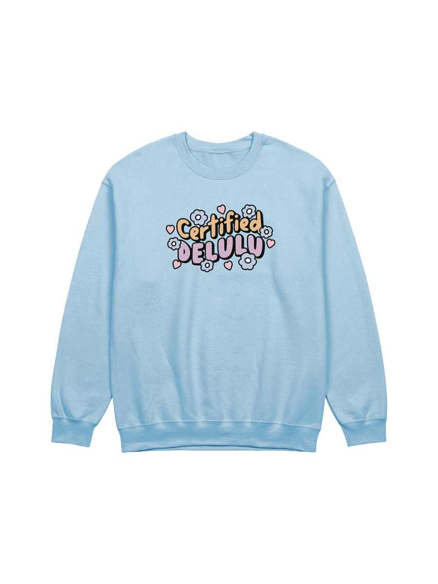 [Certified Delulu] Crewneck Sweatshirt product image (3)