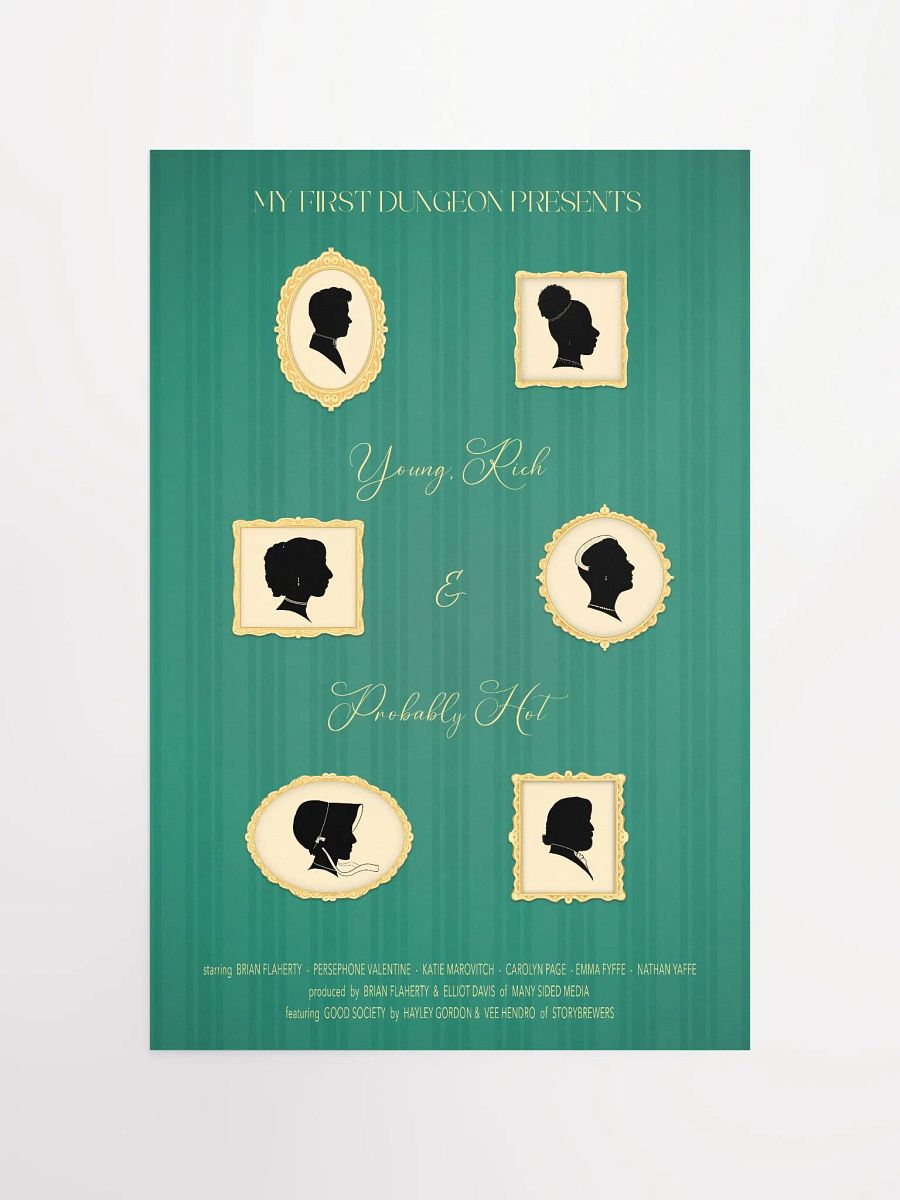 Young, Rich & Probably Hot - Good Society Poster product image (3)