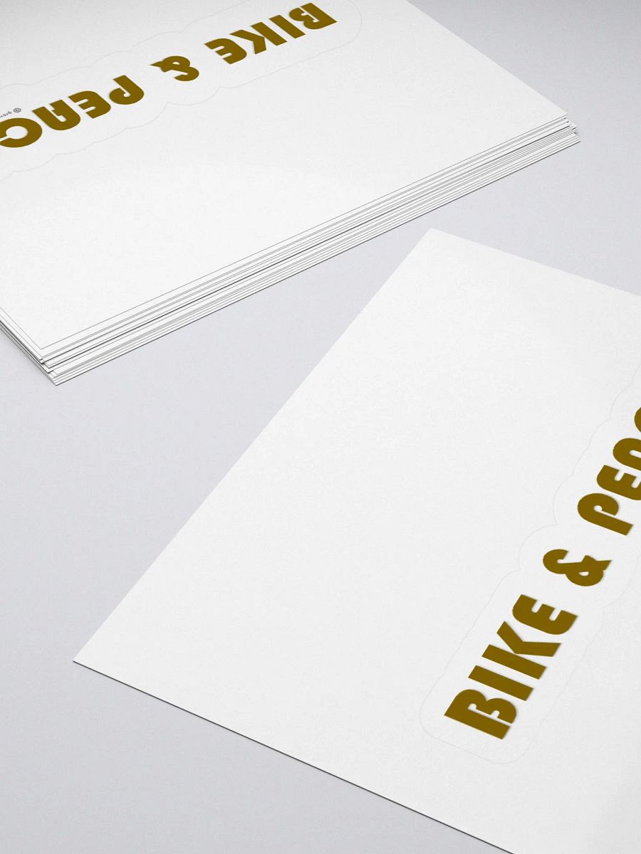 Bike and Peace sticker product image (16)