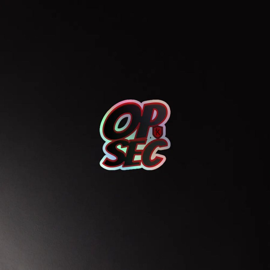 OPSEC Shield Holographic Sticker Set product image (4)