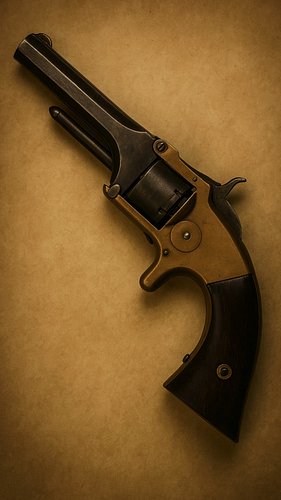 💥 1857. Deux inventeurs changent l’histoire des armes à feu.
Le Smith & Wesson Model 1 devient le premier revolver américain ...