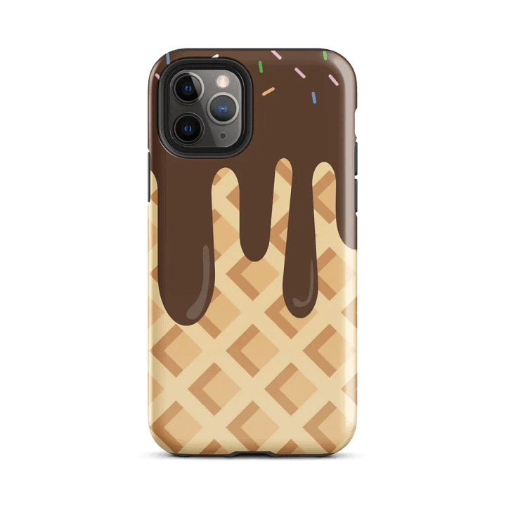 Chocolate Cone Delight Tough iPhone® Case product image (25)