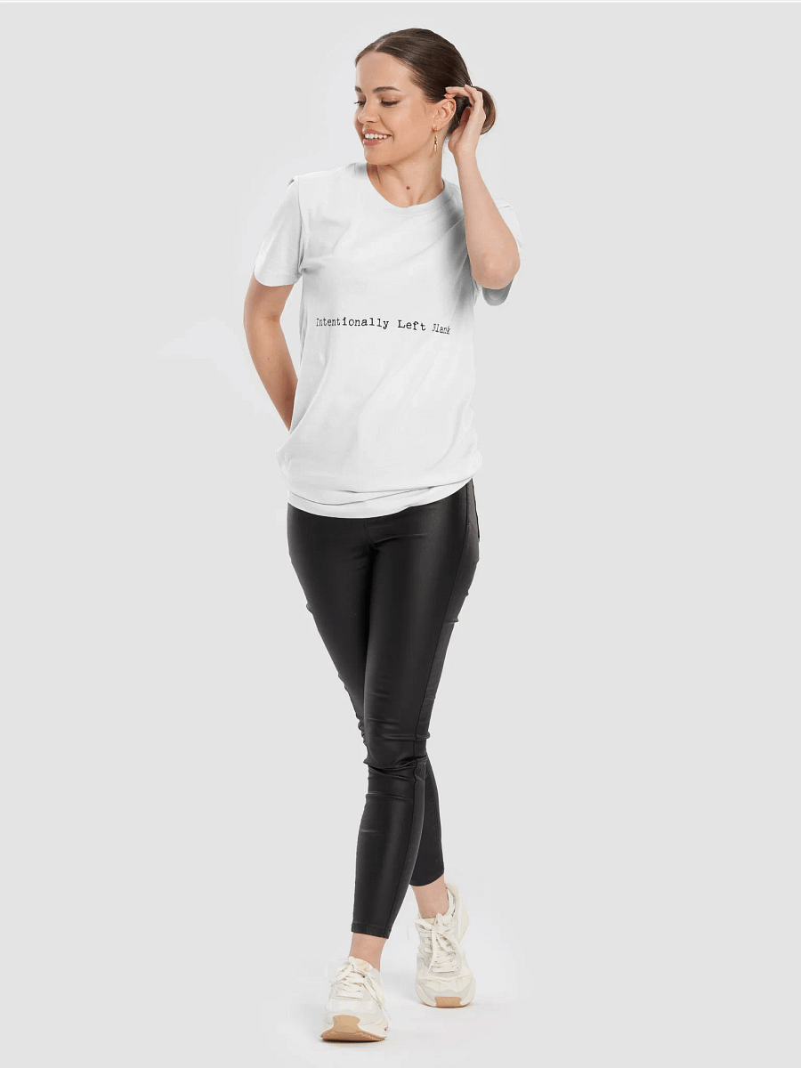 Intentionally Left Blank Printed Supersoft T-Shirt product image (101)