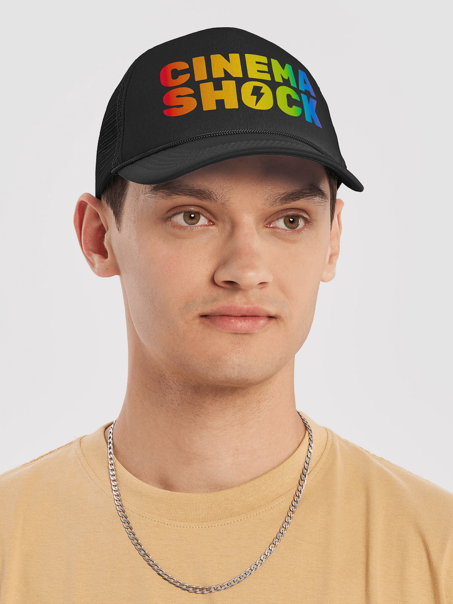 Cinema Shock PRIDE Logo Trucker Hat product image (5)