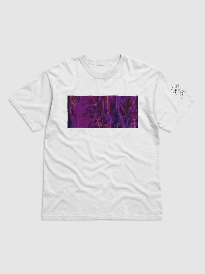 When We All Close Our Eyes - Artwork Tee (White) product image (1)