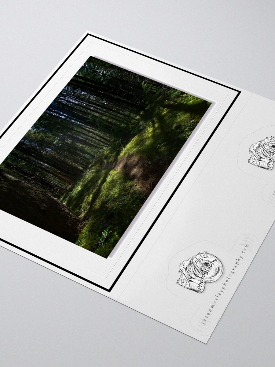 Copy of Copy of A little shot of sunshine in the wood's Cut Stickers product image (12)