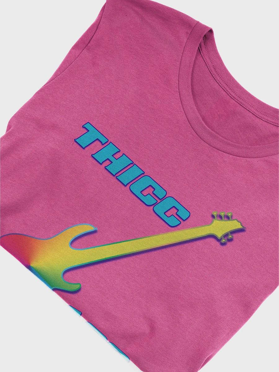 THICC BASS Straight-Sided T-Shirt product image (15)