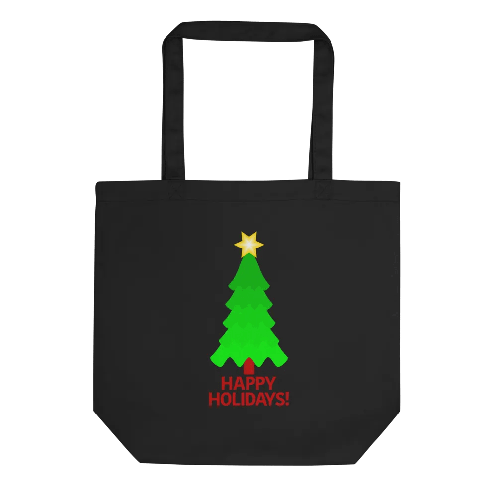 Christmas Tree With Bright Star Tote Bag product image (1)