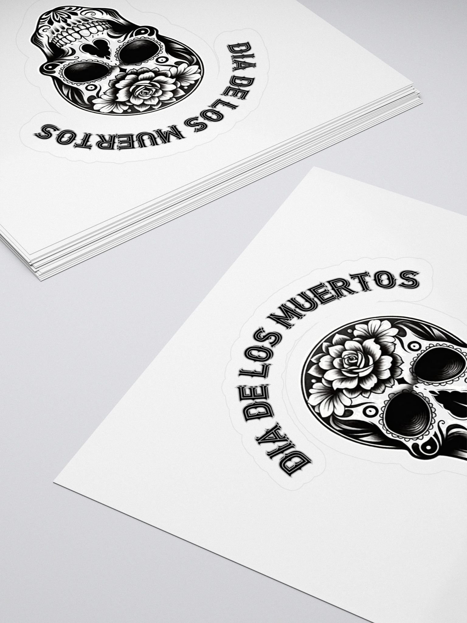 Sugar Skull Kiss Cut Stickers product image (4)