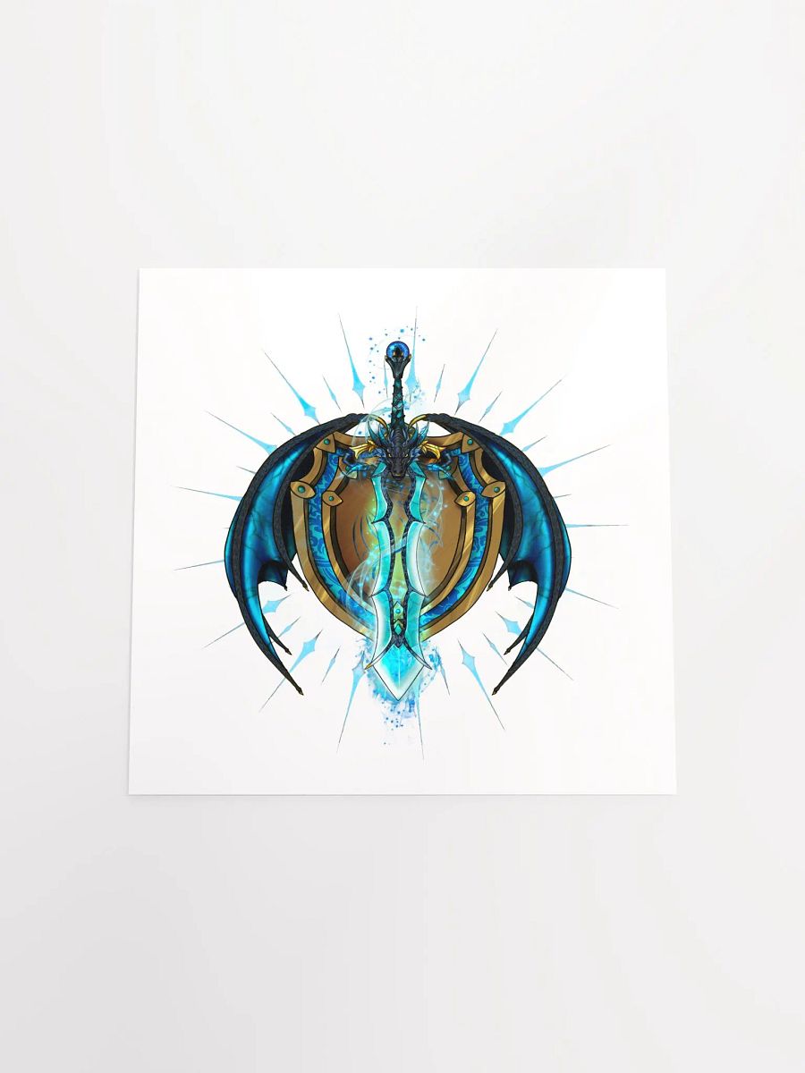 Azure Vanguard Commander Crest Print product image (4)