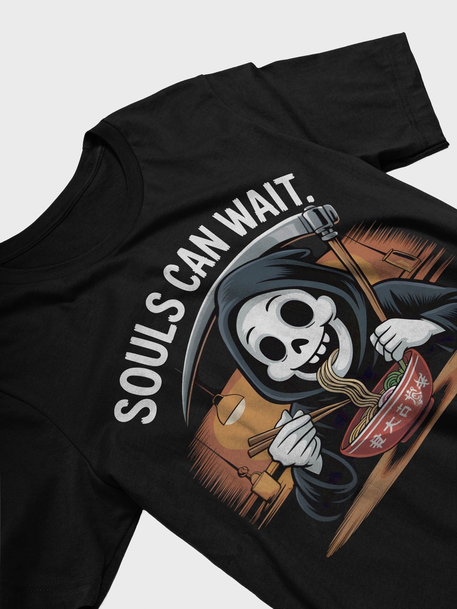 Grim Noodle Reaper T-Shirt product image (25)