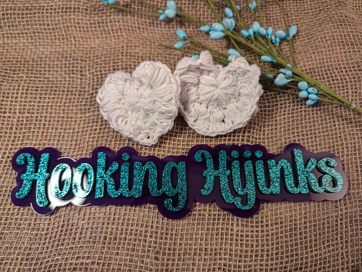Heart Hair Clips - Color Changing (Pink) product image (1)