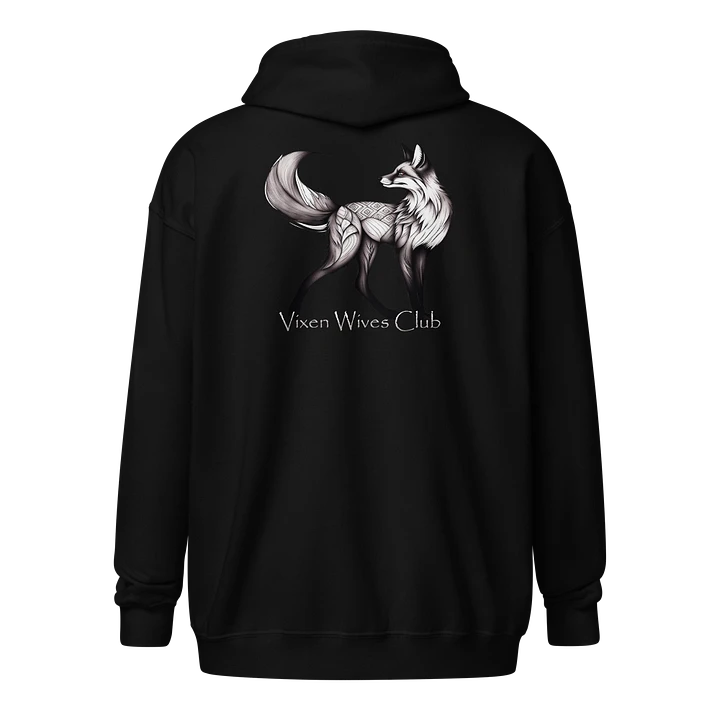 Vixen Wives Club zip front hoodie product image (1)