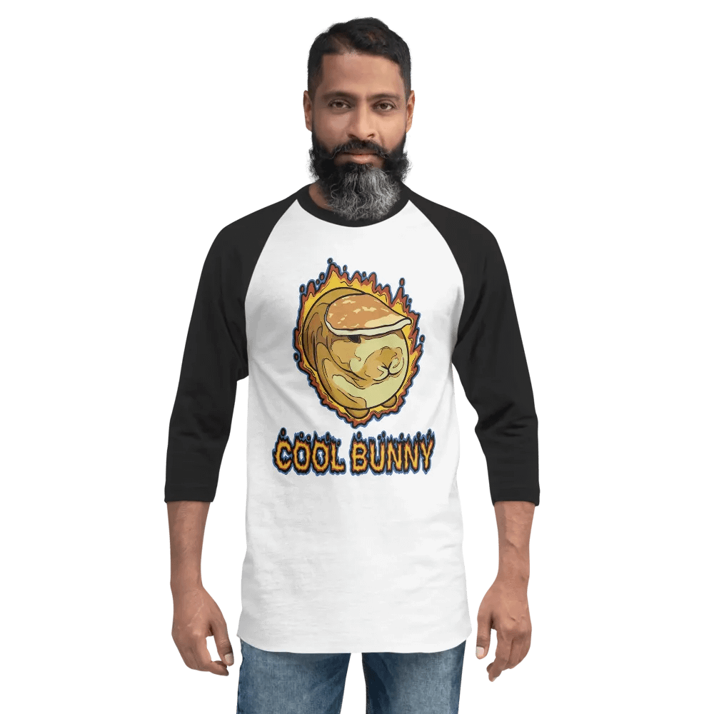 cool bunny raglan product image (2)