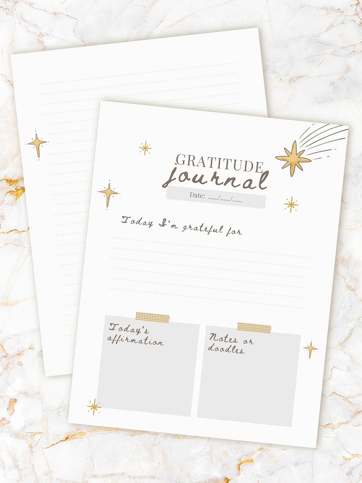 Daily Gratitude Journal Page product image (2)