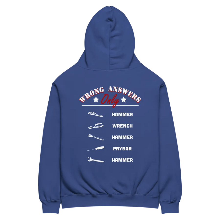 Wrong Answers Only Hoodie product image (3)