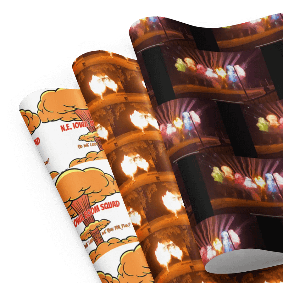 BOOM Squad wrapping paper product image (8)