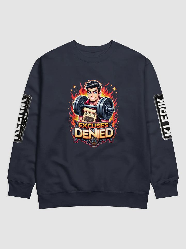Fitness Sweatshirt - Excuses Denied product image (3)