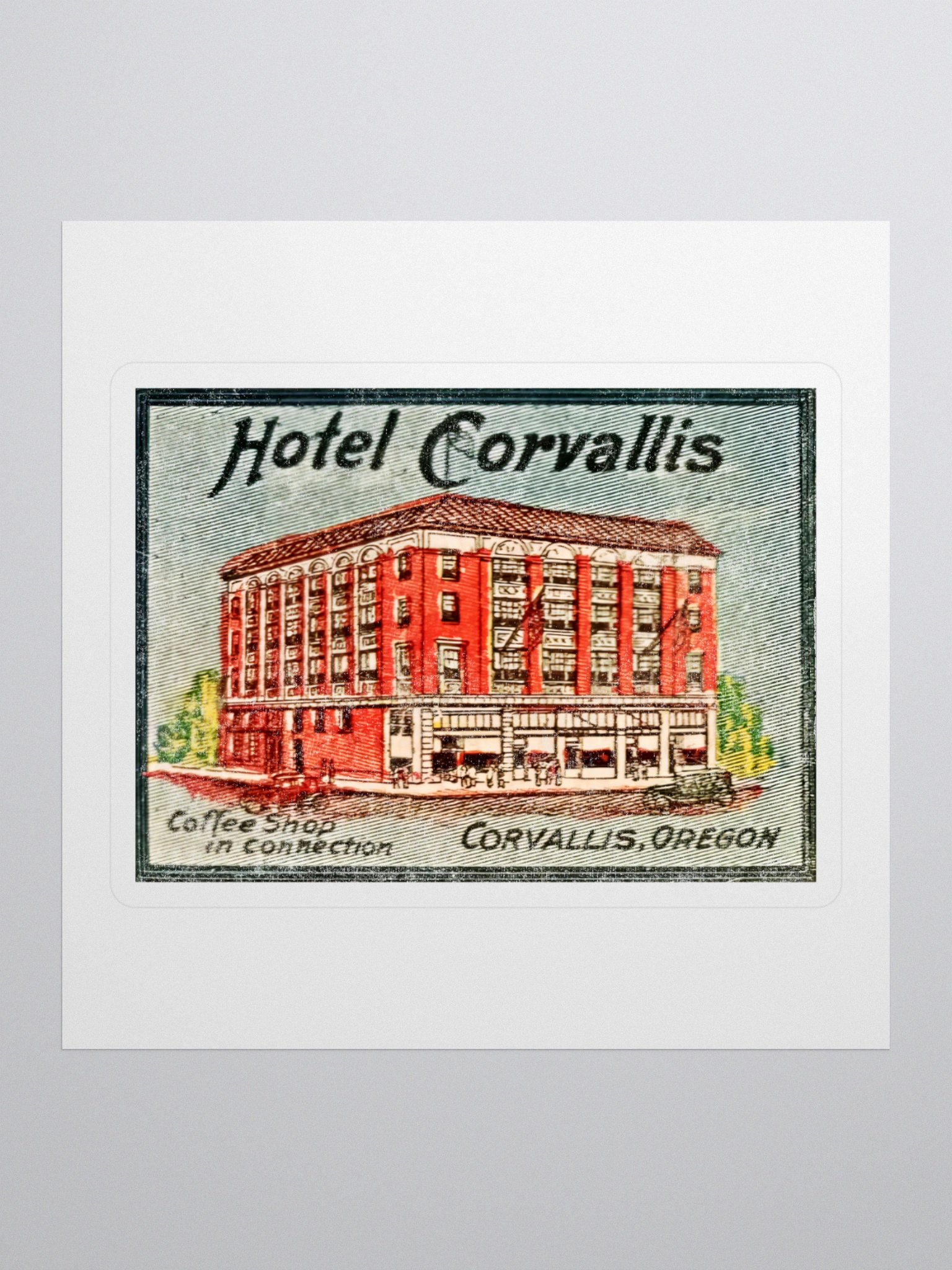 Hotel Corvallis Sticker product image (1)