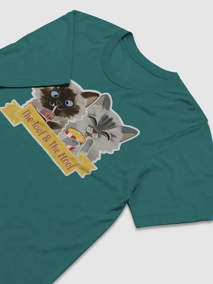 The Toof & The Floof Unisex Tri-Blend T-Shirt product image (2)