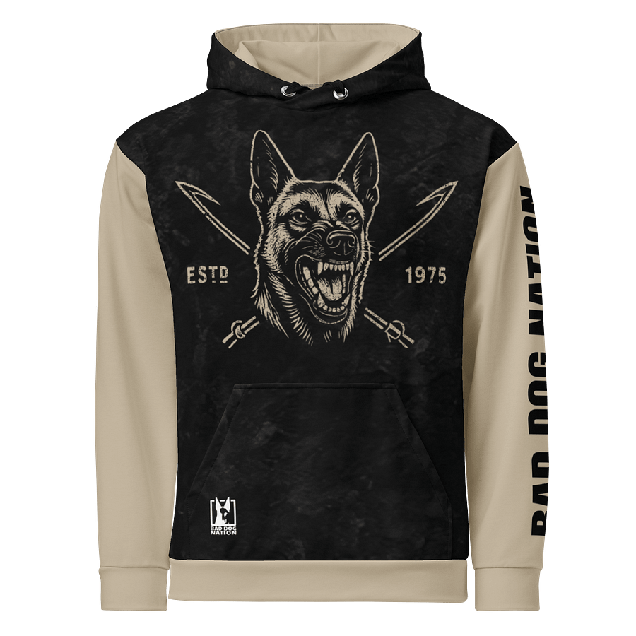 Quint's Land Shark Fishing - Premium Adult Unisex All Over Print Hoodie product image (2)