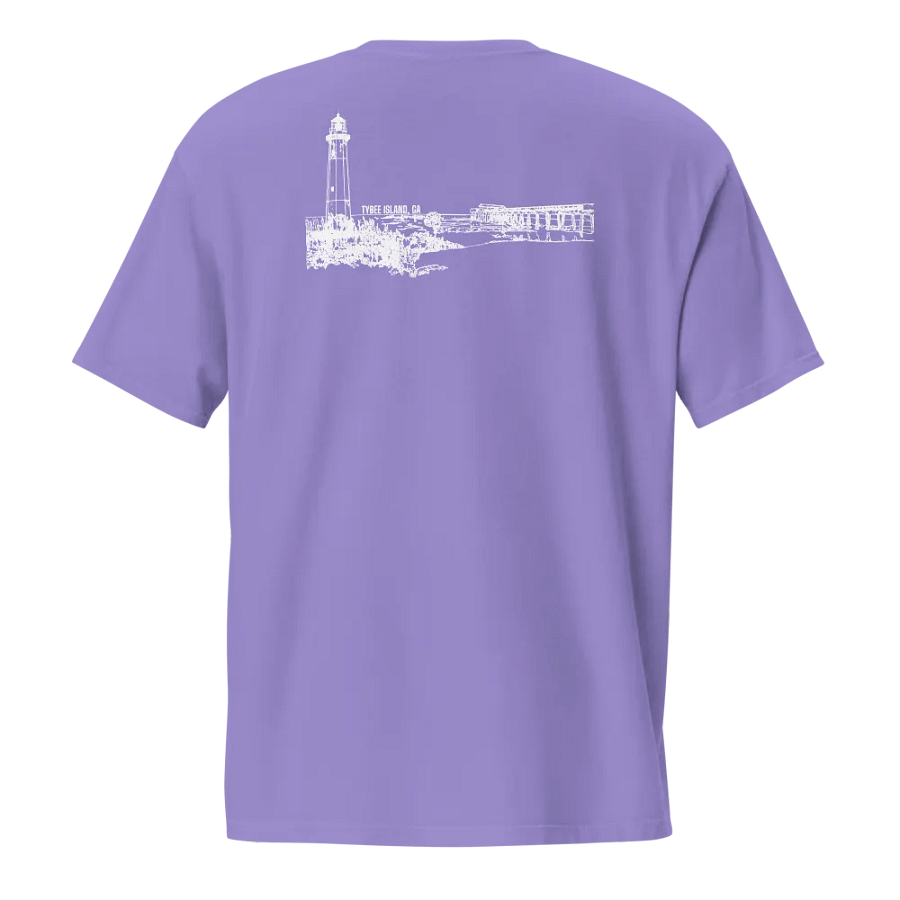 Tybee Island Comfort Color Pocket Tee product image (101)