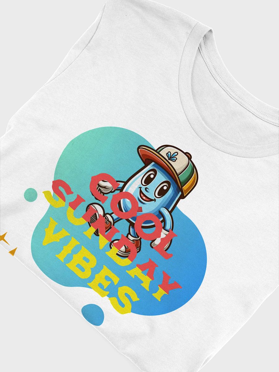 Cool Sunday Vibes Cartoon T-Shirt product image (20)