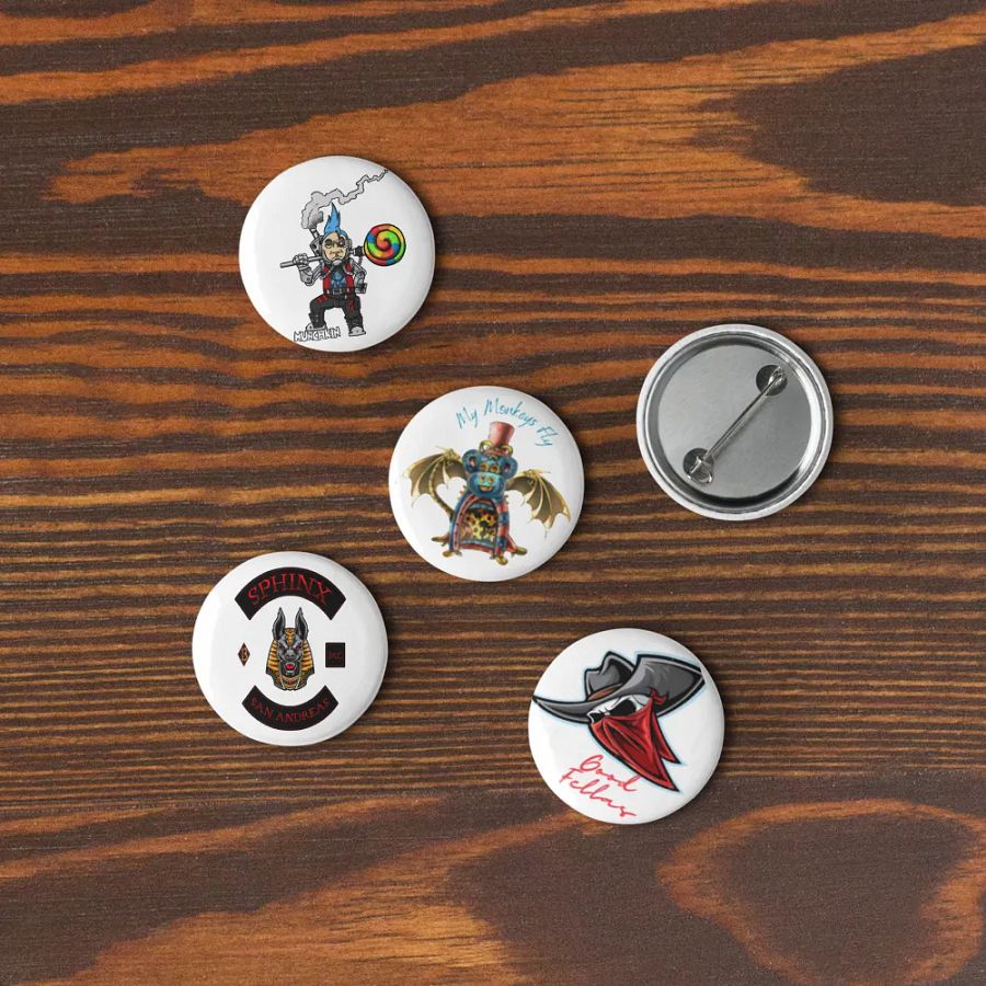 5 Piece Pin Set. Collectors Edition. product image (9)