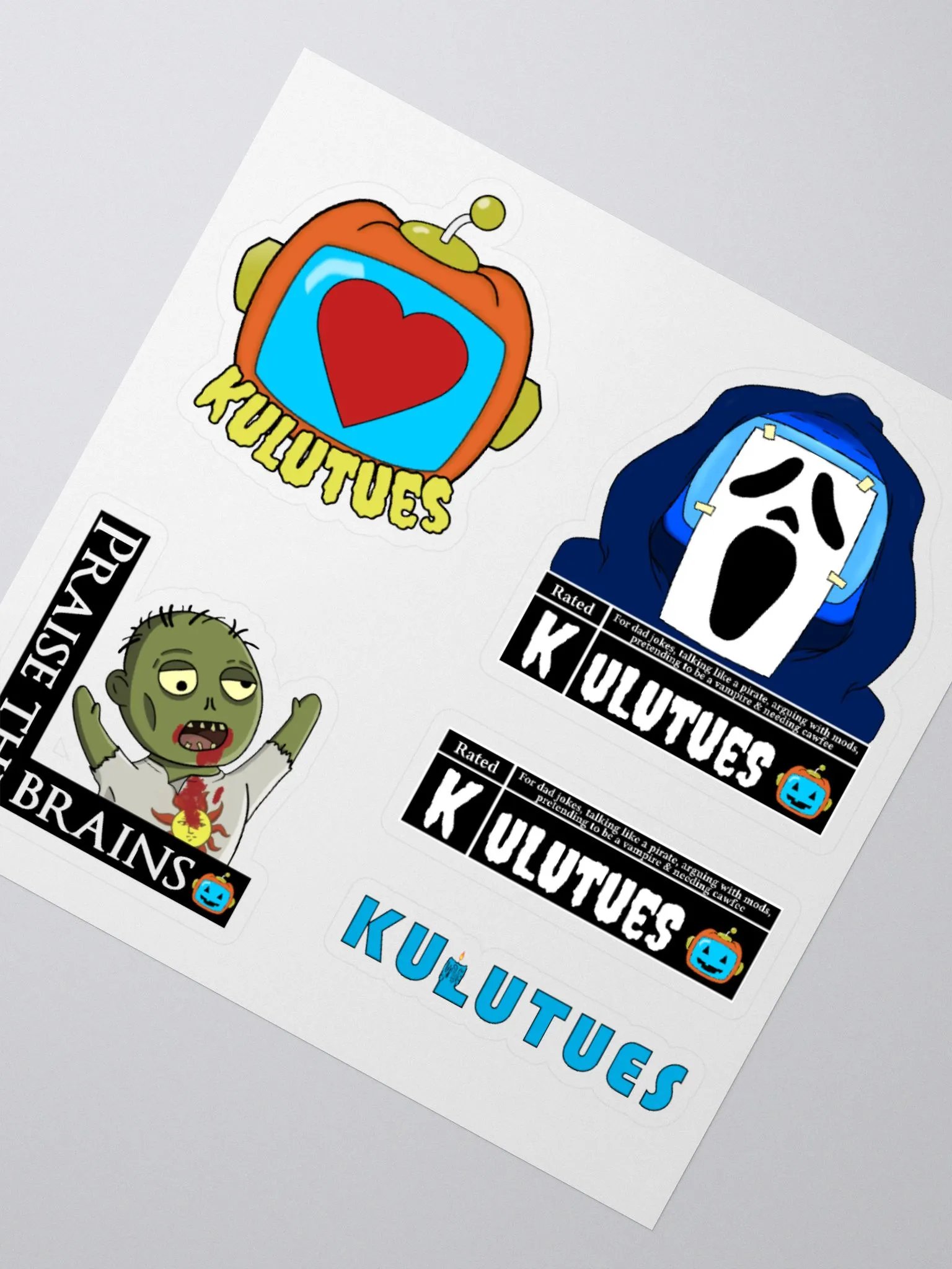 Halloween Sticker Sheet 2 product image (3)