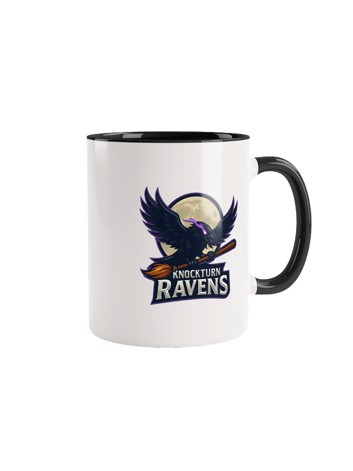 Knockturn Ravens Team Ceramic Mug with Color Inside product image (1)