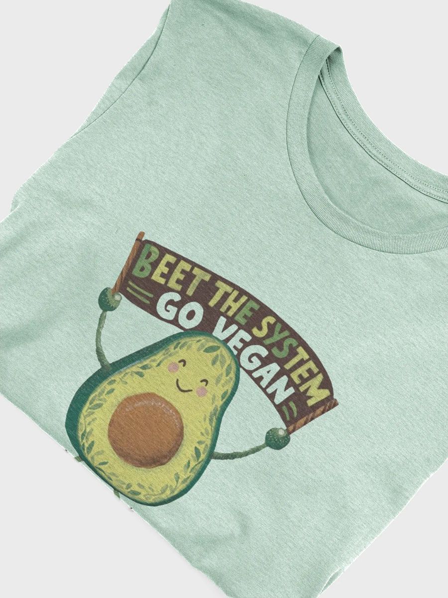 Beet The System, Go Vegan - Organic, Cruelty-Free T-Shirt product image (30)