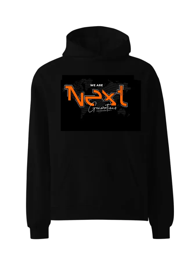 Next Creations World Map Oversized Hoodie product image (2)
