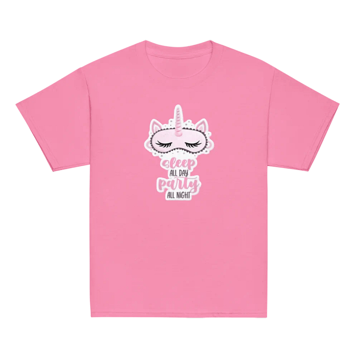 Kids T-Shirt Sleep Party Night product image (2)