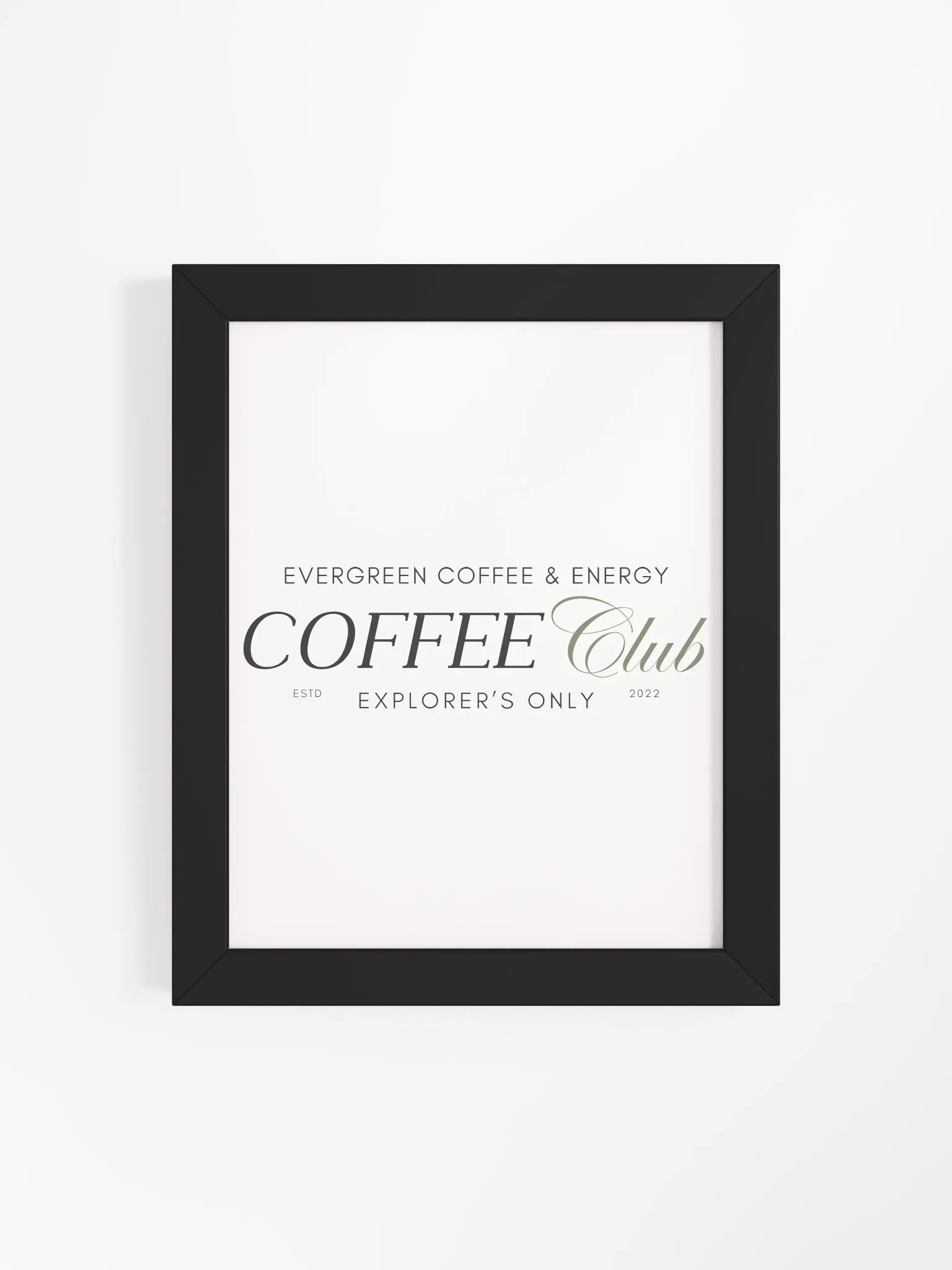 Coffee Club Poster | Sip Society product image (2)