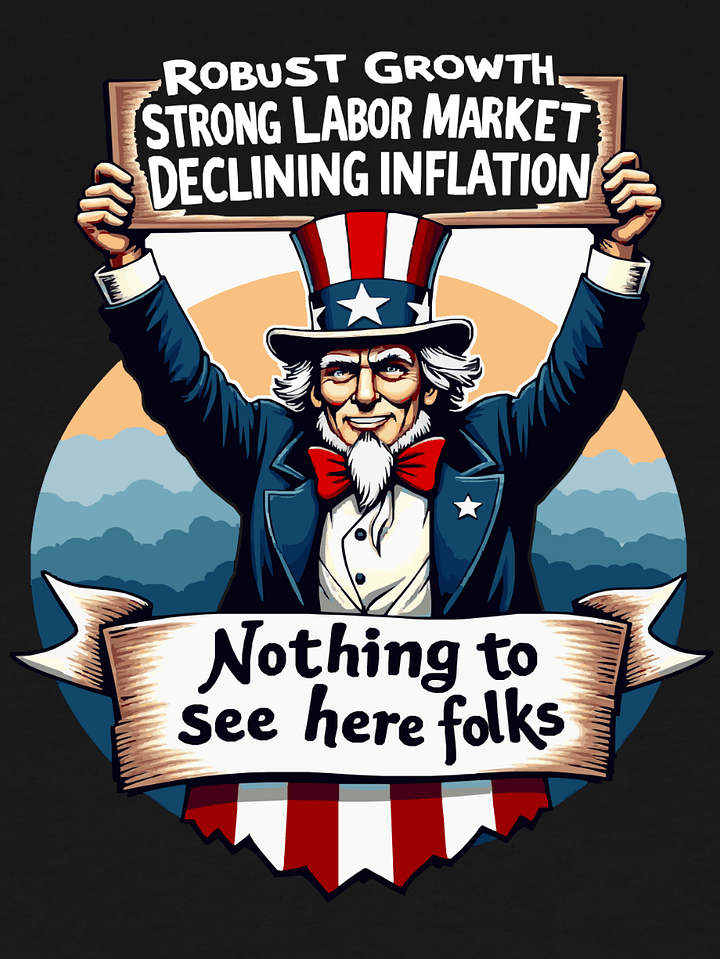 Strong Economy - NOT - Uncle Sam - History of Crashes product image (1)