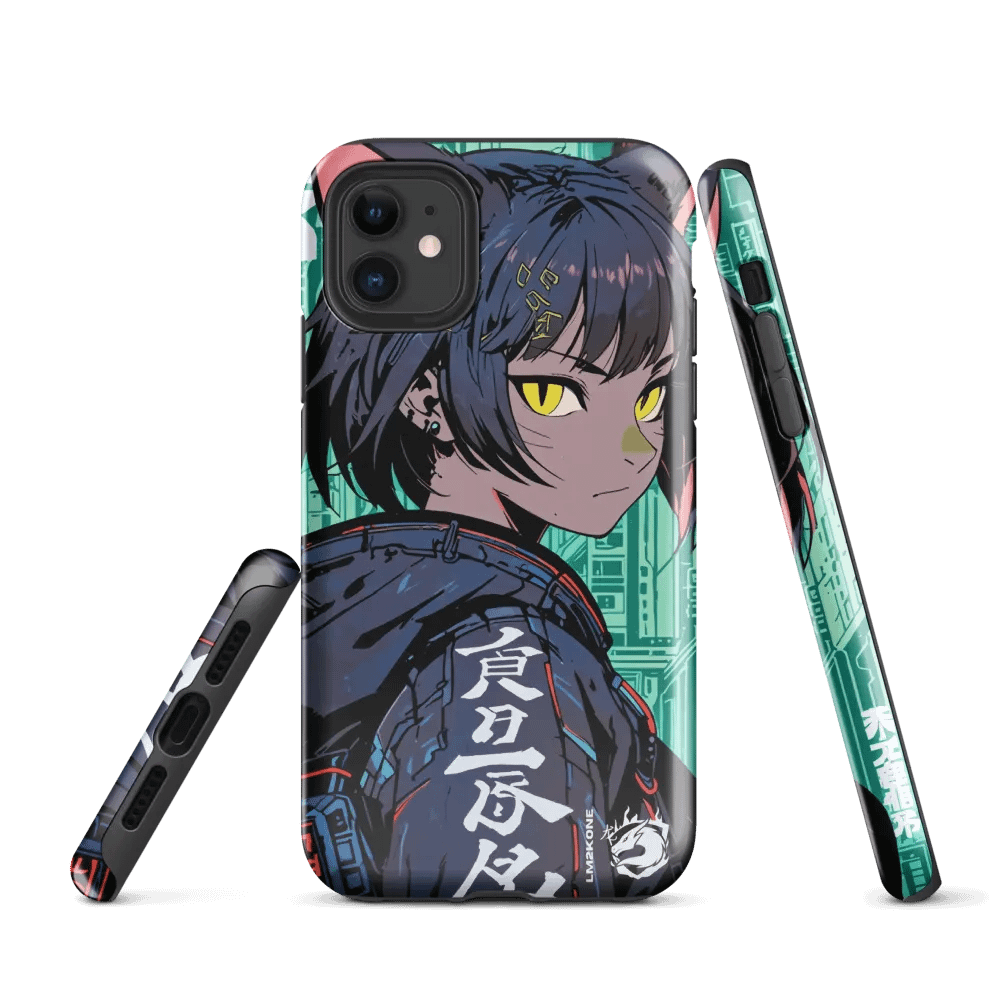 Futuristic Feline iPhone® Tough Case product image (1)