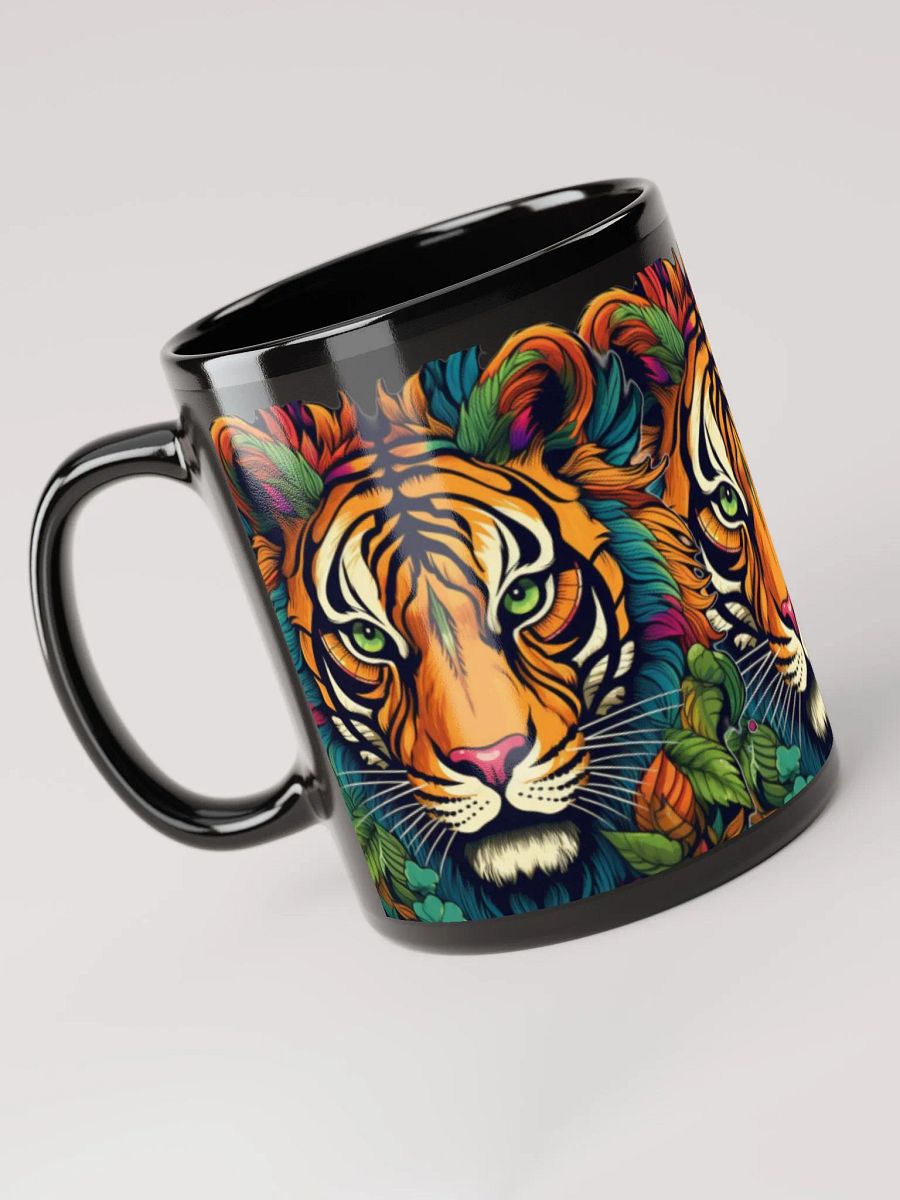 "Tiger Trio Vivid Mug – Bold Wildlife Coffee Cup with Striking Tiger Design!" product image (2)