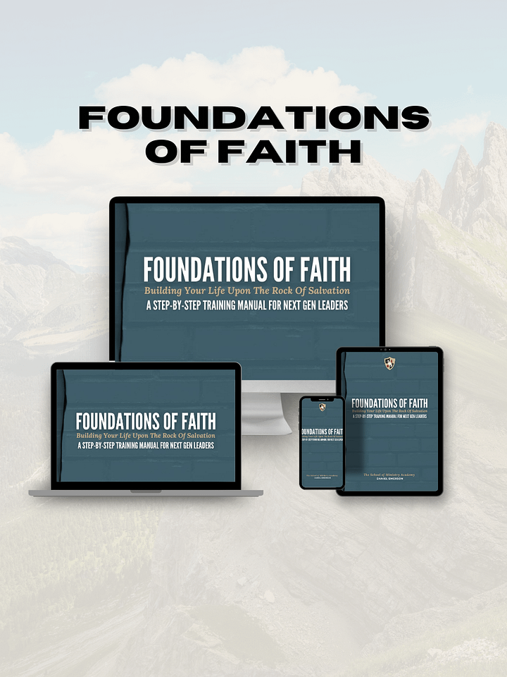 The Foundations of Faith [Training Manual] product image (2)