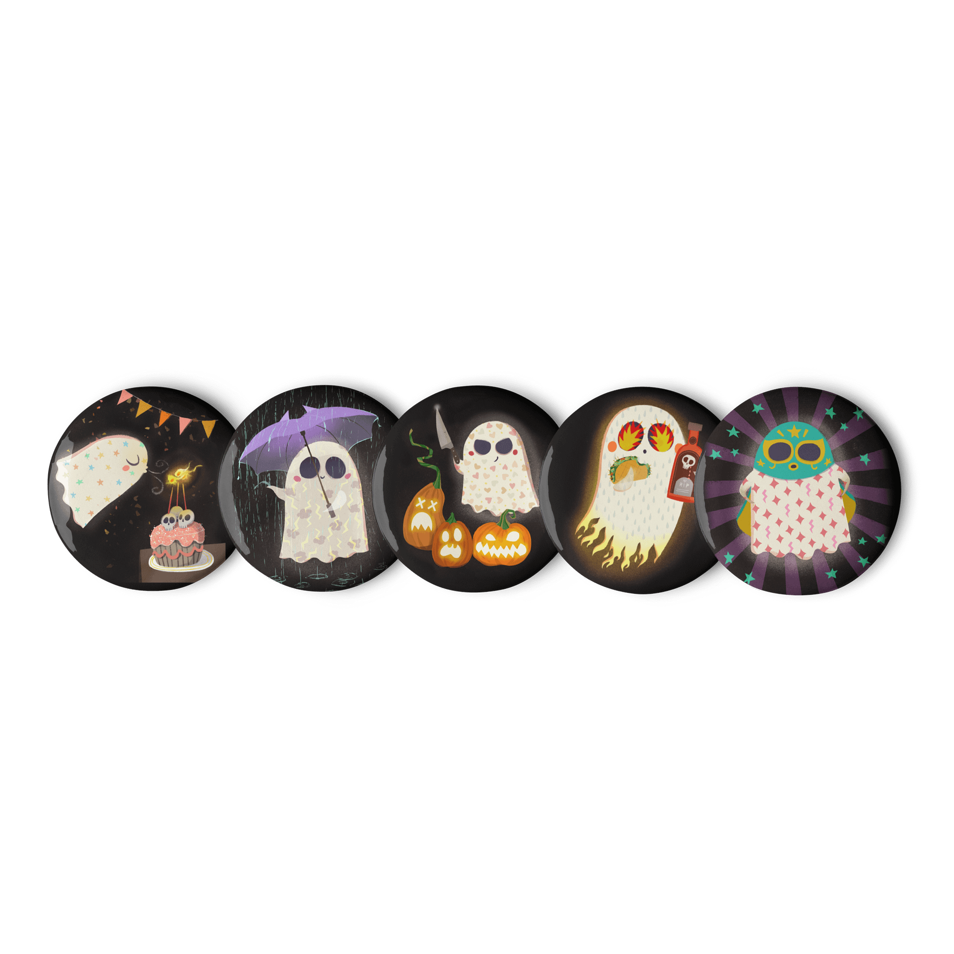Little Ghost Pin Set #2 product image (3)