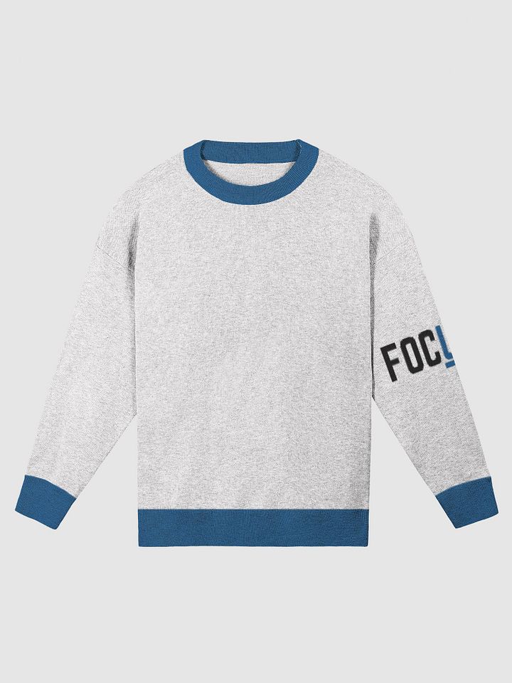 FOCUSED Knit Sweater - HNM Blue product image (1)