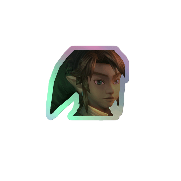 "Loopy" Link Holographic Sticker product image (2)