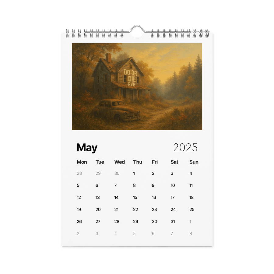 2025 Customizable Wall Calendar product image (10)