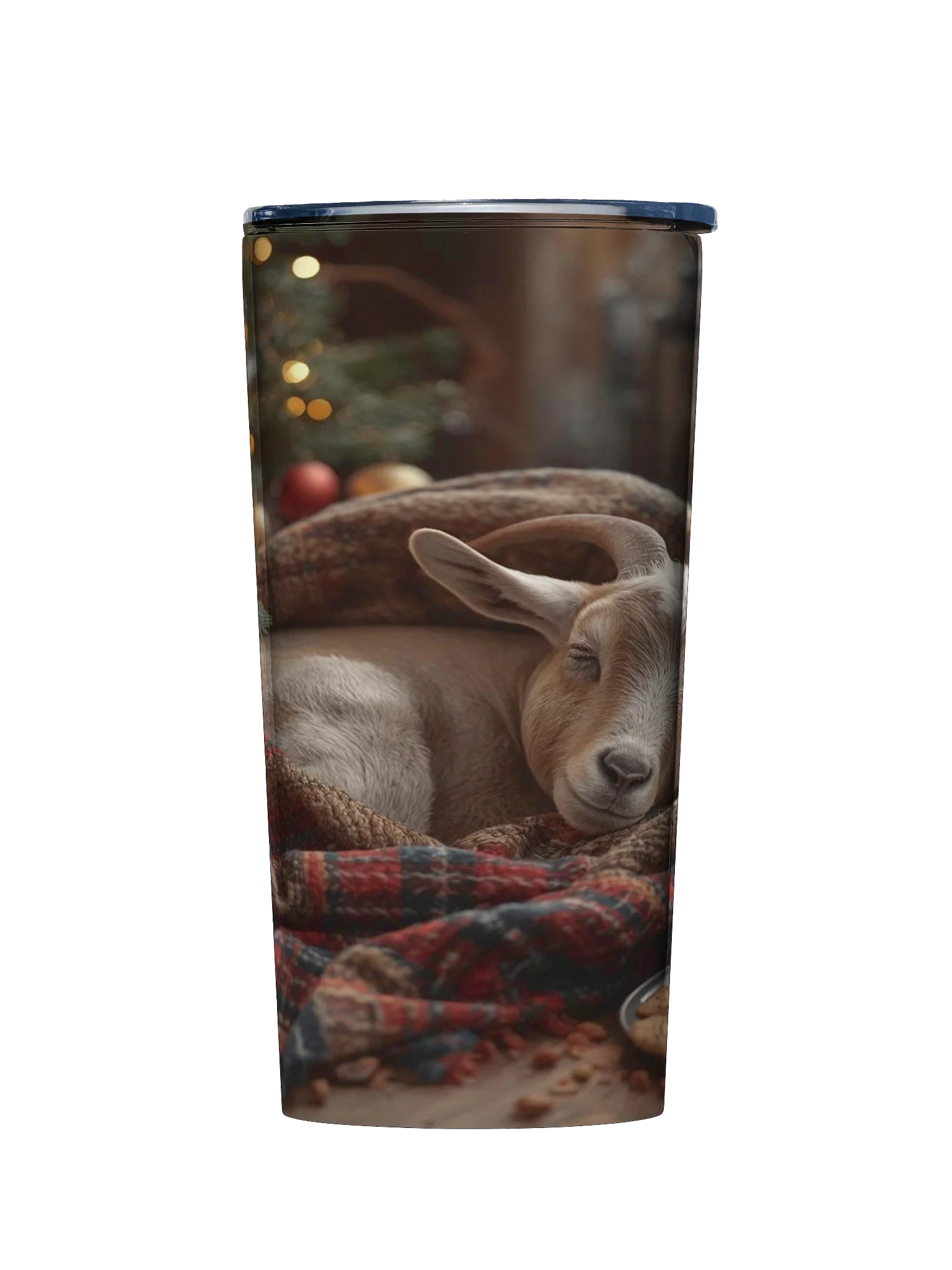 Cozy Christmas Goat 20z Tumbler product image (3)
