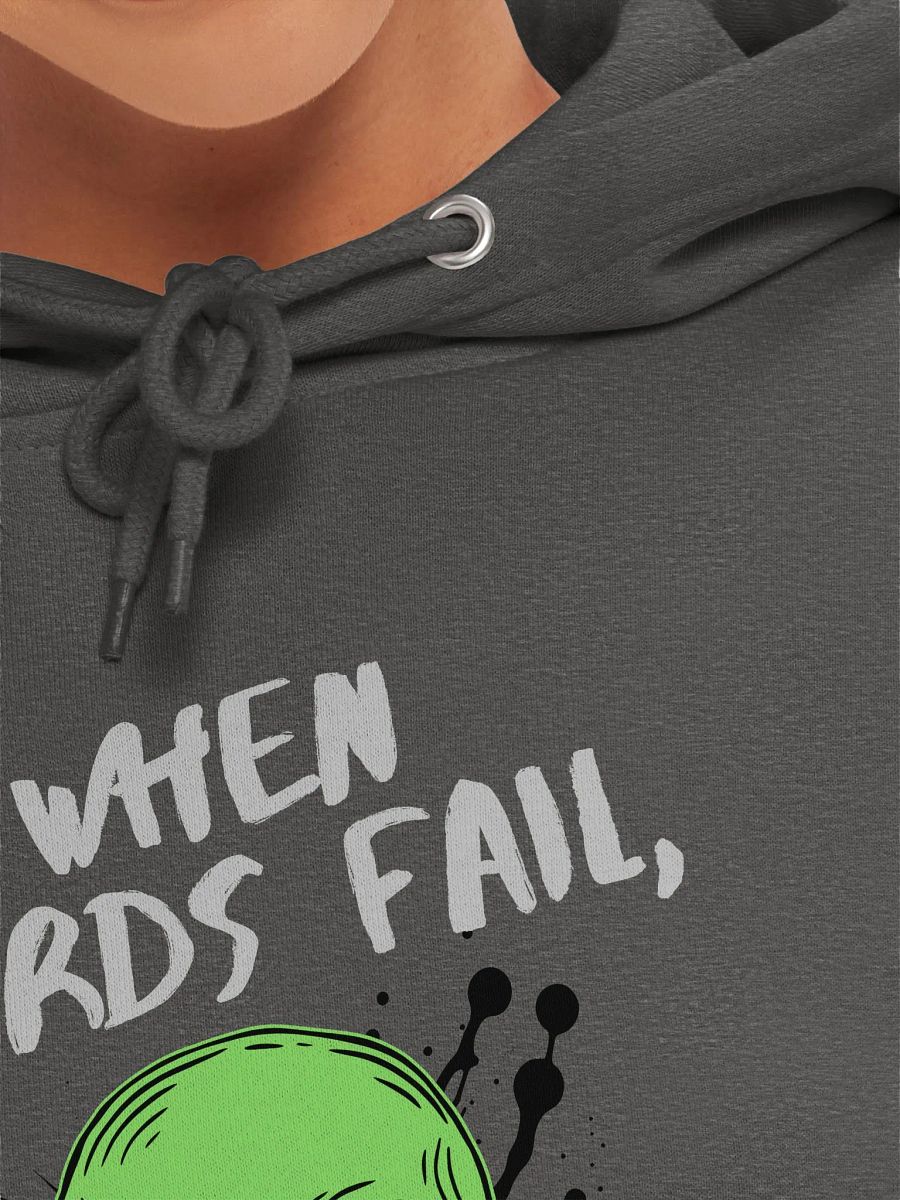 Silent Expression Skull Hoodie product image (43)