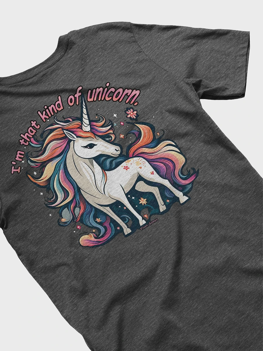 I'm that kind of unicorn back print shirt product image (39)